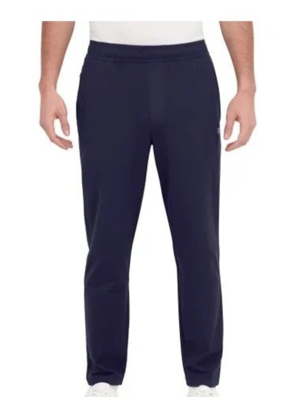 NWOT Russell Athletic Men's L Navy Blue Jogger Pants Polyester Spandex